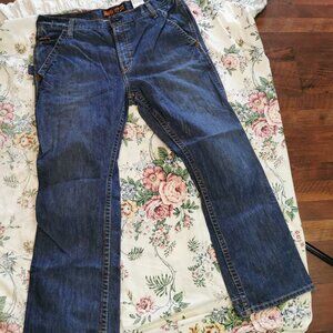 Ariat Work FR Low Rise M4 Boot Jeans 38 X 32 ARC 20.0 ATPV Work Wear 0468 Sz 38x